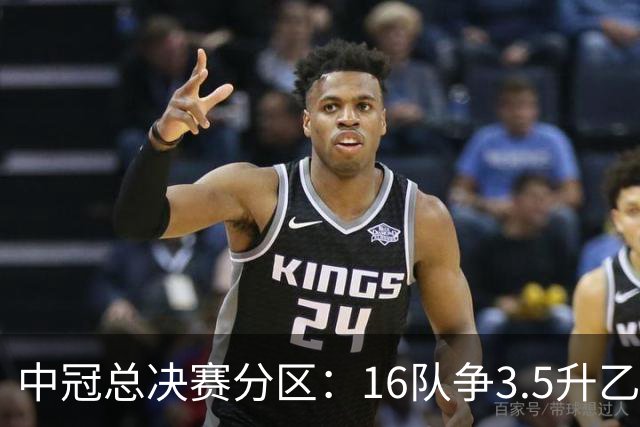 中冠总决赛分区：16队争3.5升乙名额 南区广东晨星、江苏常晋等队